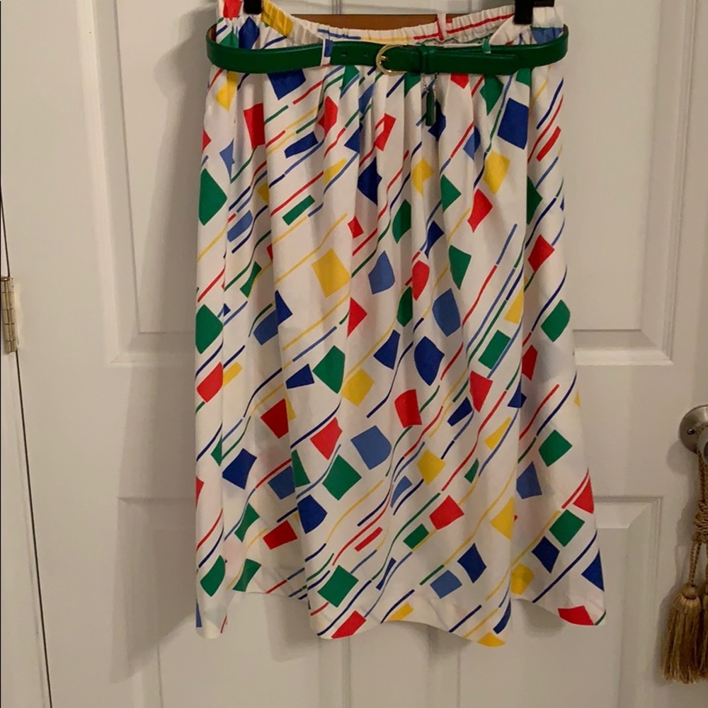 Colourful Vintage Skirt